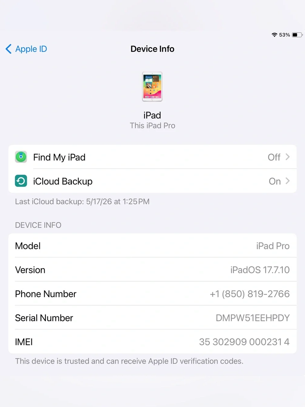 iPad Pro 10.5-Inch